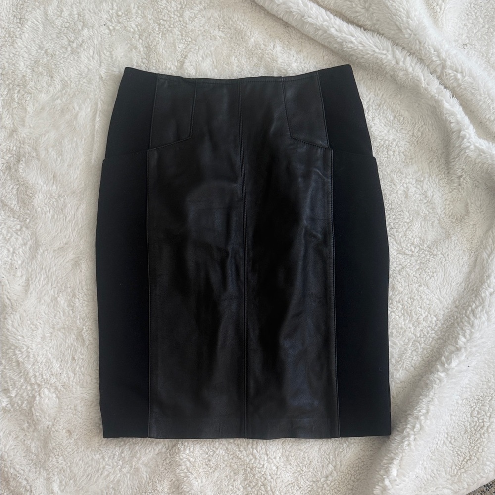 Nanette Lepore Black Pencil Skirt